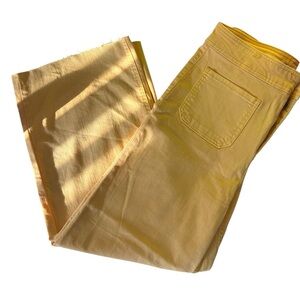 Oat New York Yellow Flare Jeans